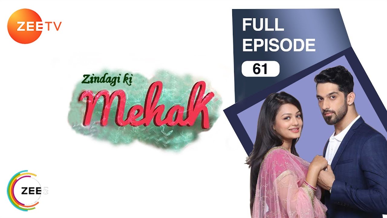 Zindagi Ki Mehek - Full Ep - 61 - Shaurya, Mehek, Shwetlana - Zee TV