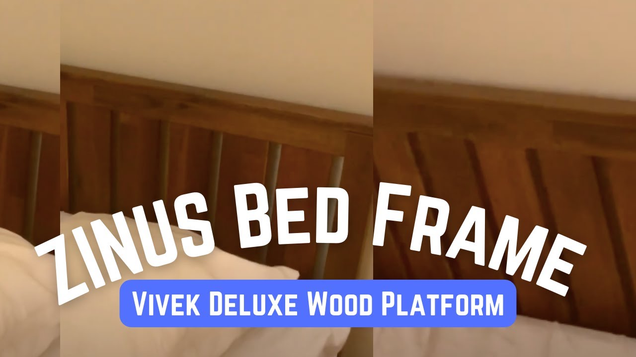 ZINUS Vivek Deluxe Wood Platform Bed Frame with Headboard Review