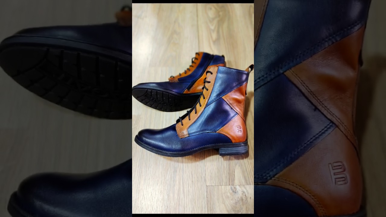 Zip Up & Lace Up And Roll With Our Trendy Ankle Boots #shorts #shoes #leathershoes #bangalore #feed