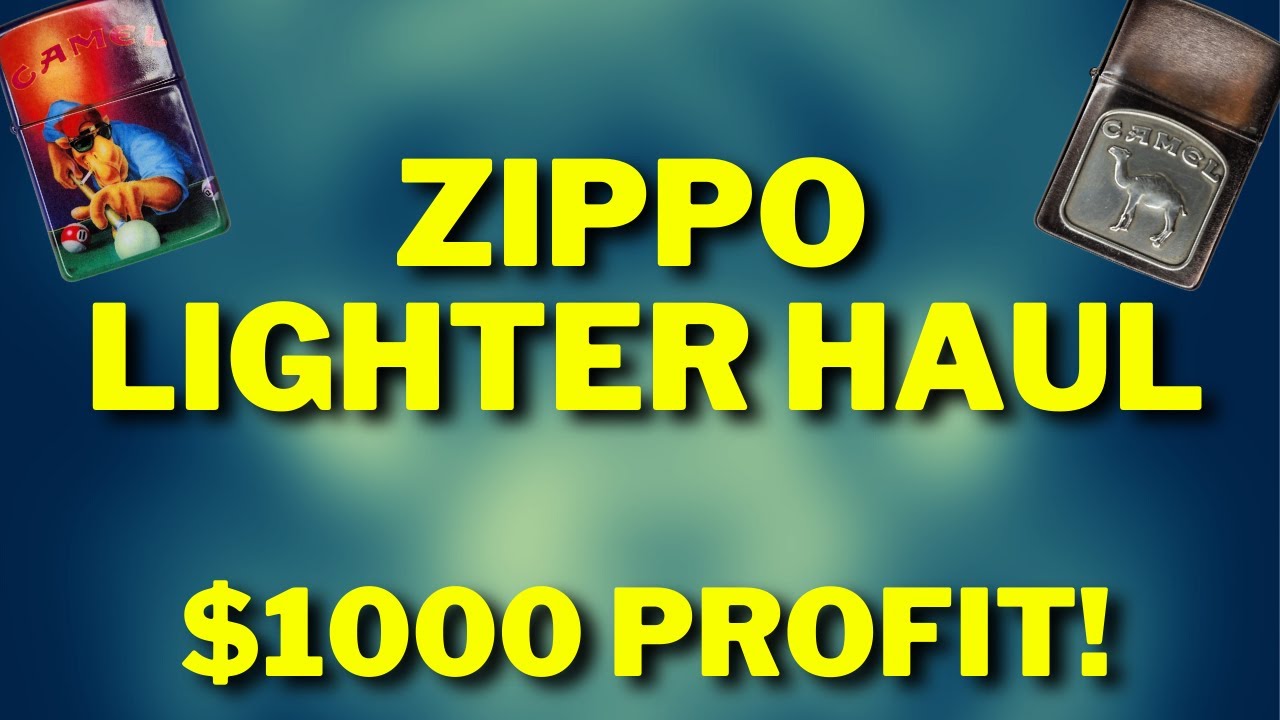 Zippo Lighter Haul For Resale on eBay! With a BIG Surprise