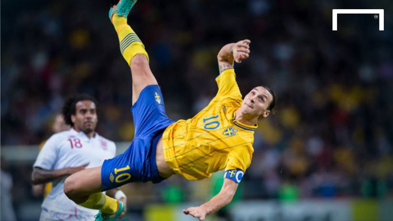 Zlatan Ibrahimovic's famous 30-yard bicycle kick vs England