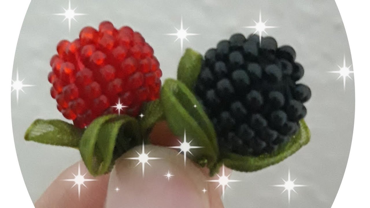 #Özlem#Topal#Kum#Boncuk#Böğürtlen#Yazma#Oyası#Motif#Yapımı#