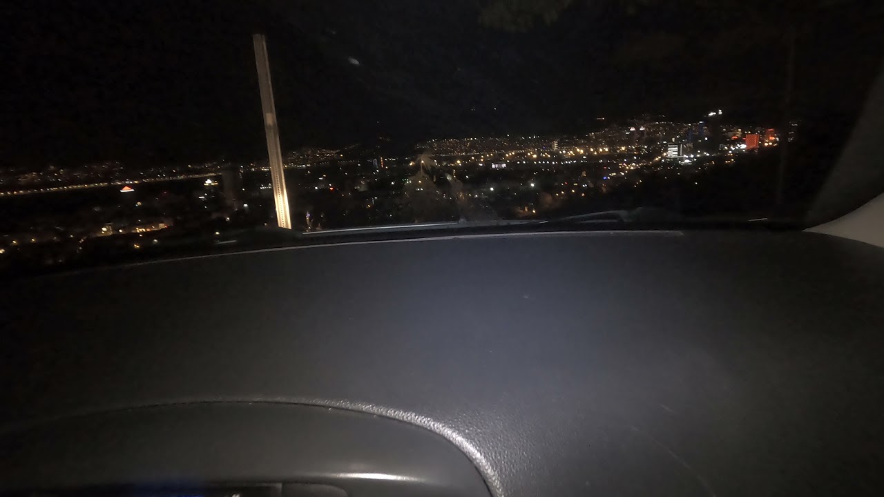 İzmir Kadifekale Manzara Araba Gece Snap Seni Kırmışlar Yarim Instagram STORY GOPRO Hero 8 Black