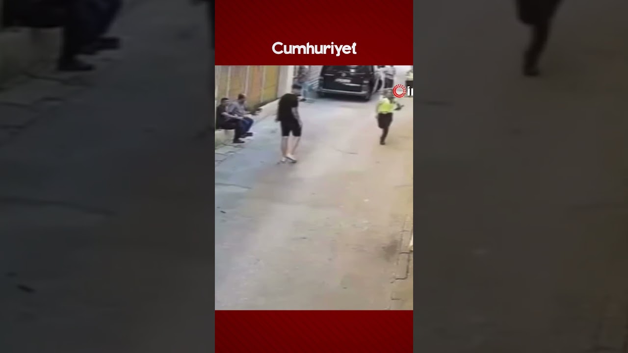 İzmir’de polisten kaçan şüpheliye yurttaştan çelme