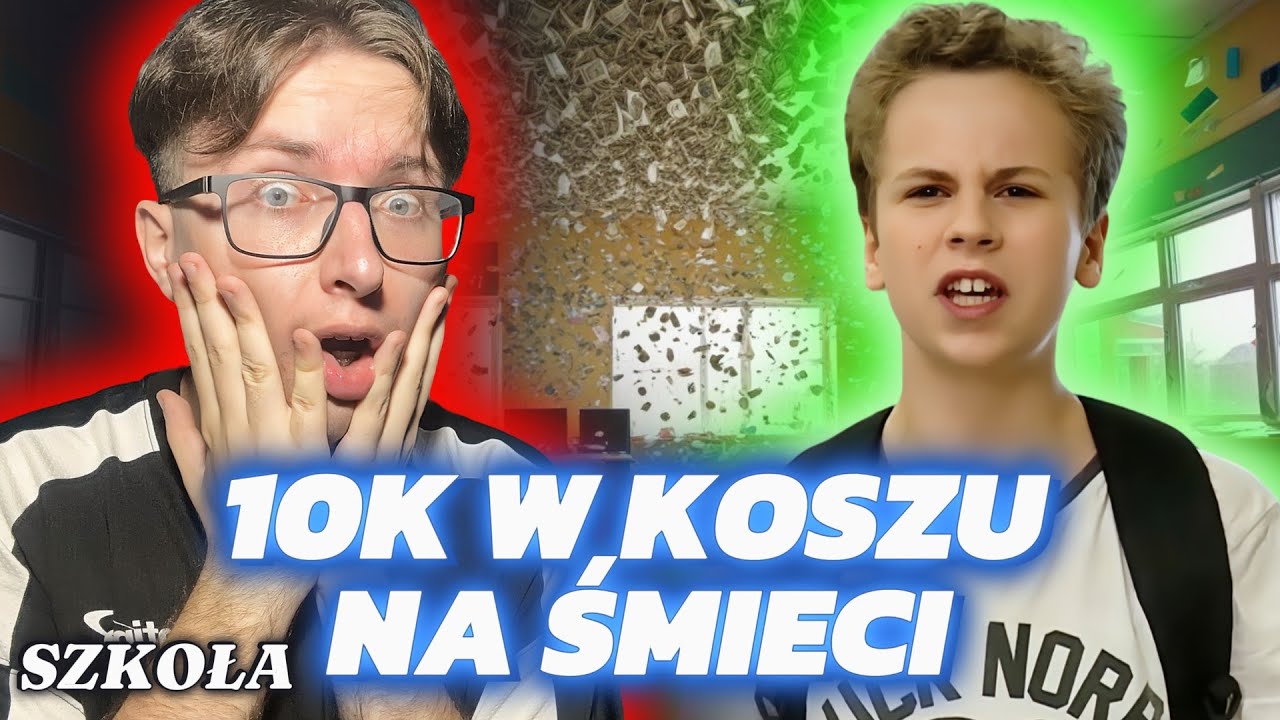 ZNALAZŁ 10K W SZKOLE!!!*szkoła*