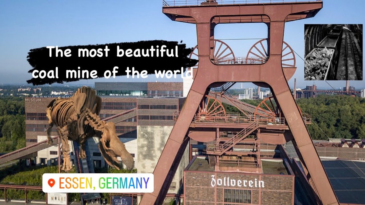 Zollverein Coal Mine | Largest and beautiful coal mine | Must visit in Germany 🇩🇪