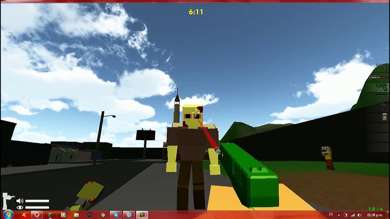 Zombie Blocks Ultimate Bugs chistosos y Momentos graciosos XD