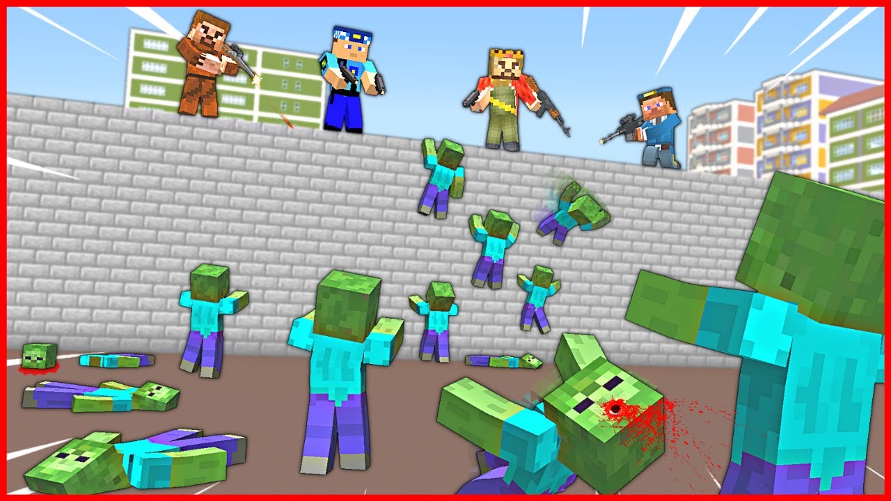 ZOMBIES ATTACK THE CITY! 😱 - Minecraft