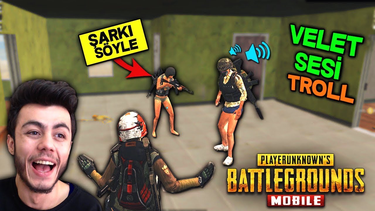 ZORLA ŞARKI SÖYLETMEK VELET SESİ (TROLL) - PUBG Mobile