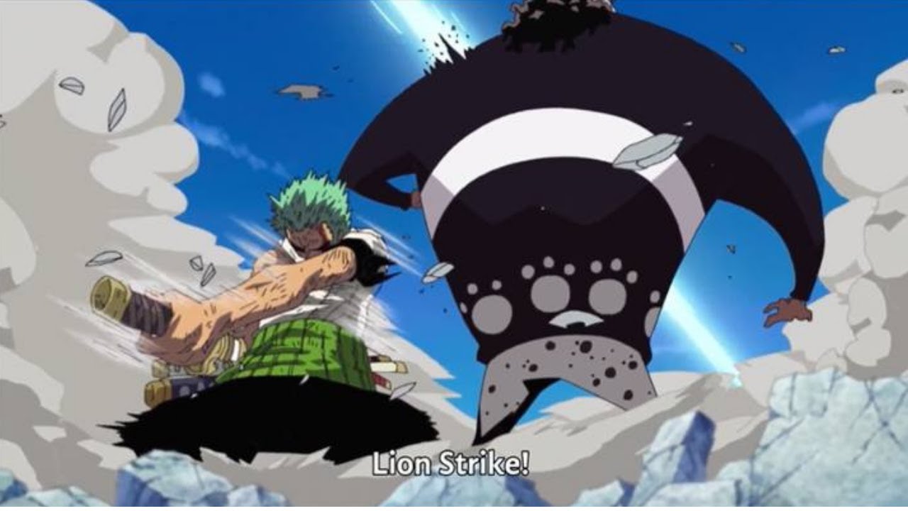 ZORO VS KUMA | Engl. sub| One piece fight | Thriller Bark| Gekko Moriya | pacifista