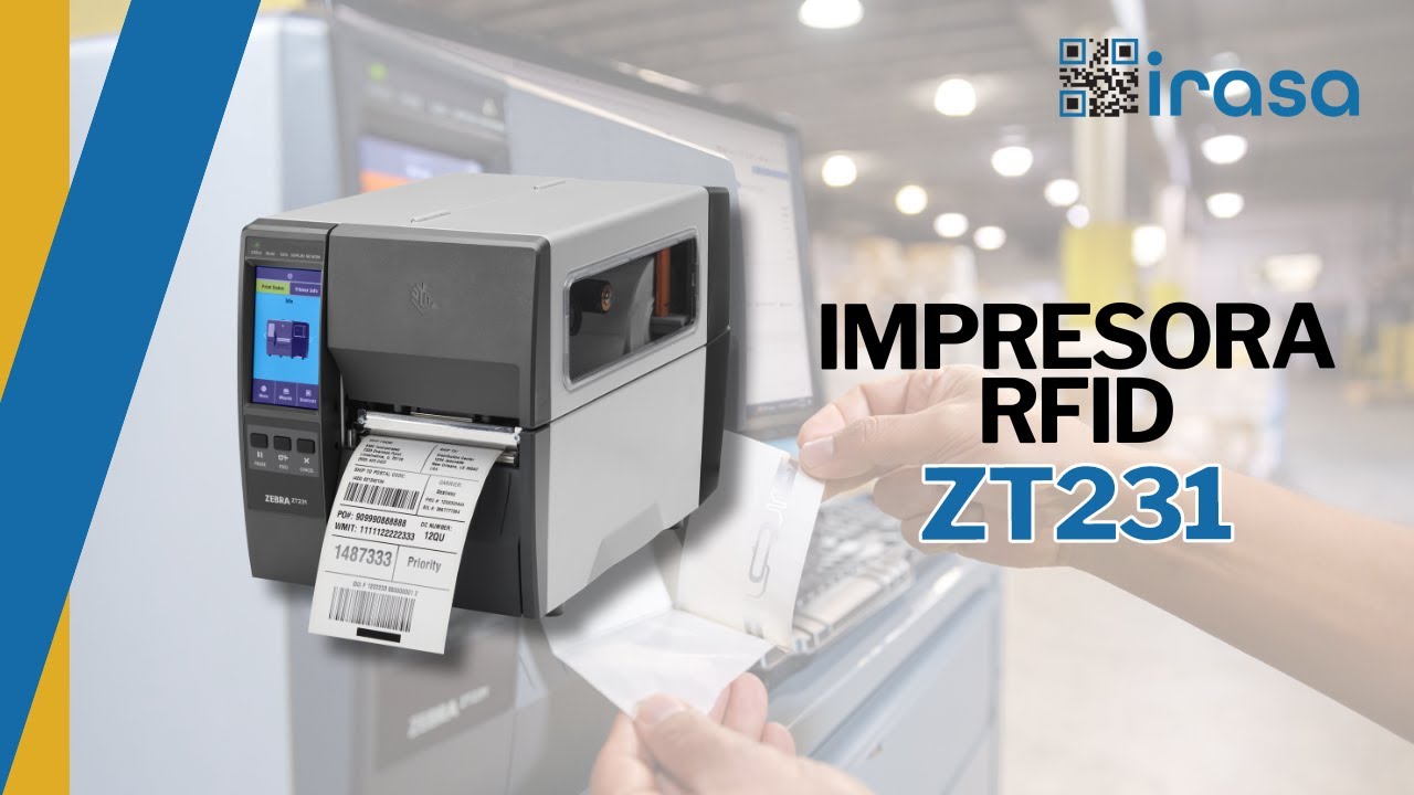 ZT231 - Impresora industrial RFID de Zebra 🦓